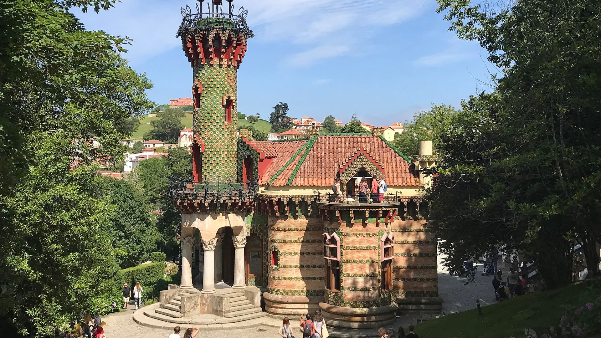 El Capricho, en la localidad de Comillas. Antoni Gaudí