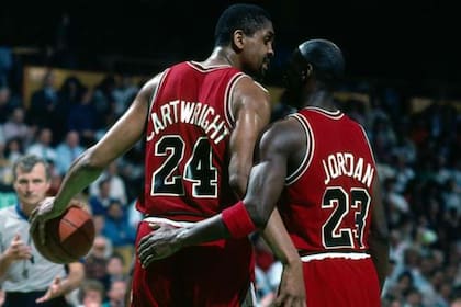 Un cara a cara entre Cartwright y Jordan; el 23 tenía actitudes de desprecio deportivo hacia el 24.