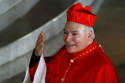 El cardenal mexicano Carlos Aguiar Retes