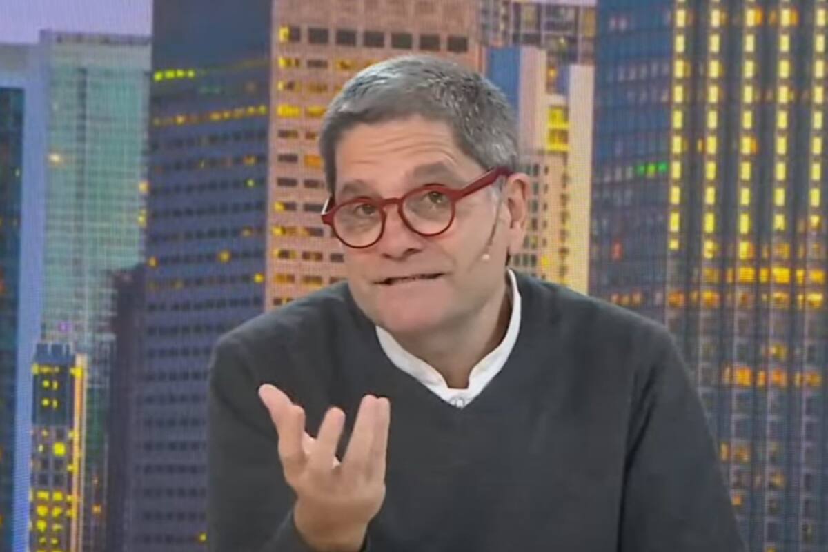 El cardiólogo Jorge Tartaglione en los estudios de LN+