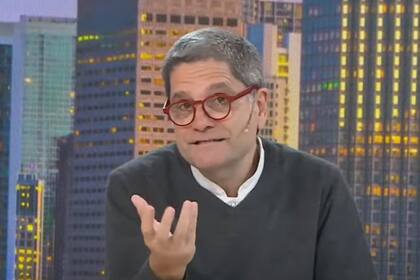 El cardiólogo Jorge Tartaglione en los estudios de LN+