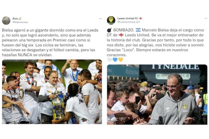 El cariño de los usuarios para Marcelo Bielsa