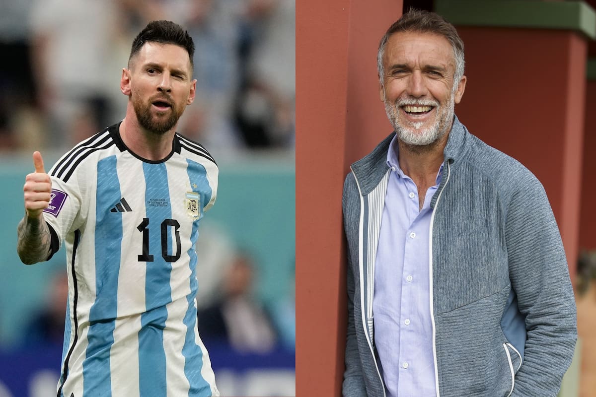 El cariñoso ida y vuelta entre Lionel Messi y Gabriel Batistuta