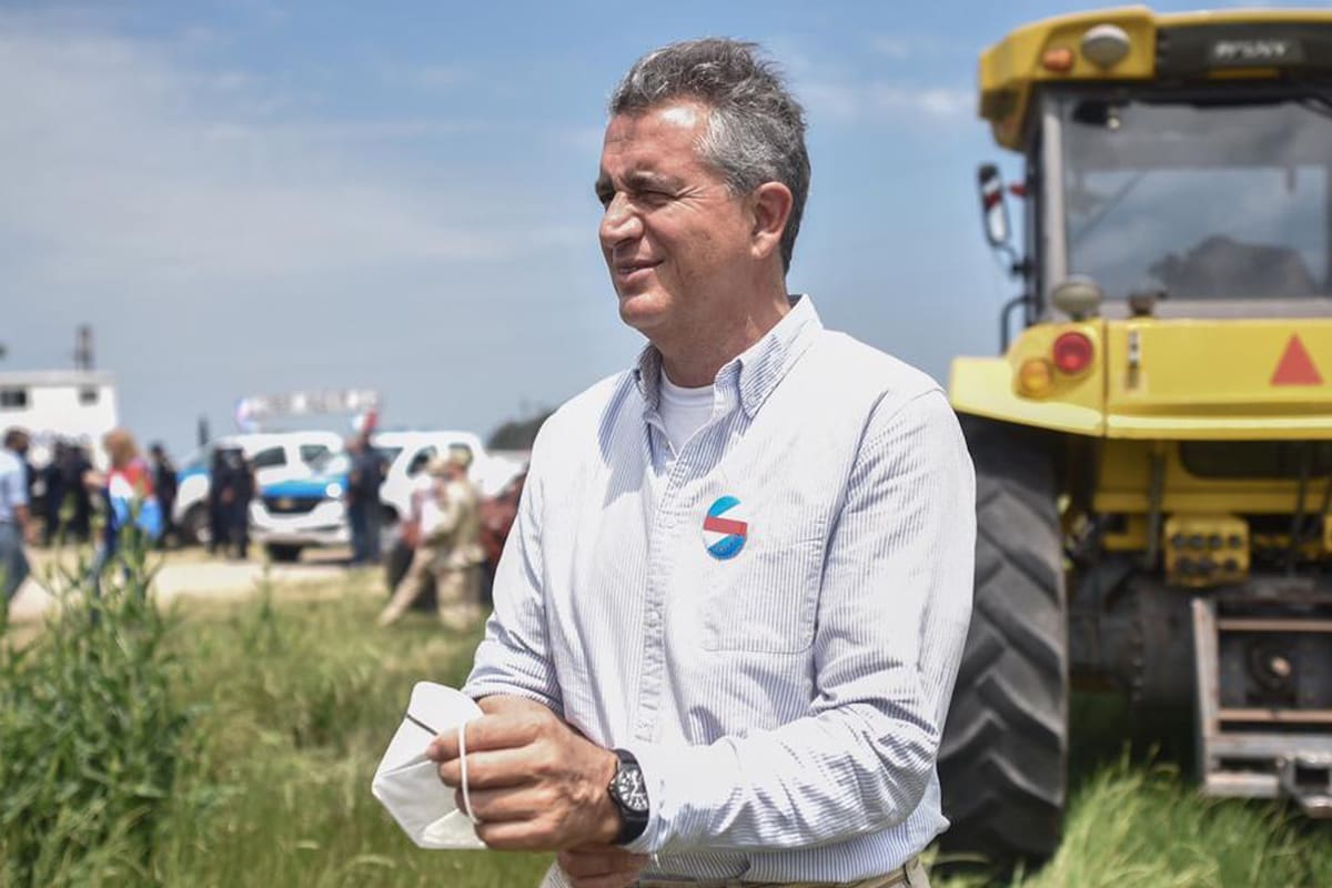 El carnero que el exministro Luis Miguel Etchevehere denunció que se murió durante la toma del campo se lo había regalado Nicolás Pino