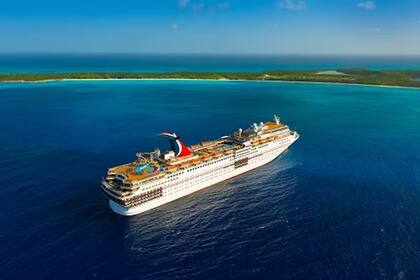 El Carnival Elation se encontraba en un viaje de cuatro días a las Bahamas