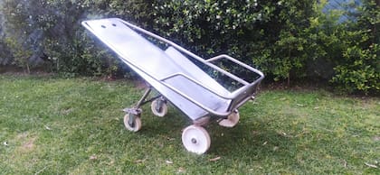 El carrito para la media res que presentó el sector de los matarifes