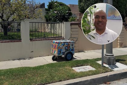 El carrito viral del paletero de Culver, en California