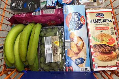 El carro de compras en Alemania que costó 54,41 euros