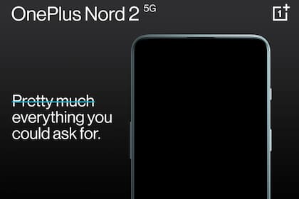 El cartel promocional del OnePlus Nord 2 5G