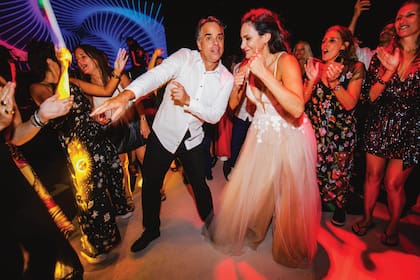 El casamiento de Aymar y González contó con la presencia de varias personalidades famosas