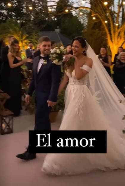 El casamiento de Barbie Vélez y Lucas Rodríguez