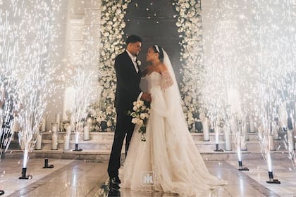 El casamiento de Díaz y Ponce fue todo un evento para la ciudad colombiana