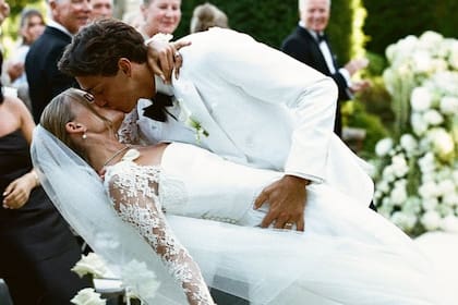 El casamiento de esta pareja generó mucha emoción en redes sociales