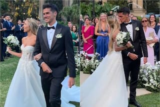 El casamiento de Federico Coria y Florencia Gomes: los invitados y el homenaje a Maradona