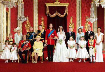 El casamiento del príncipe William con Kate Middleton
AFP PHOTO/HUGO BURNAND/CLARENCE HOUSE (Photo by Hugo Burnand / CLARENCE HOUSE / AFP)