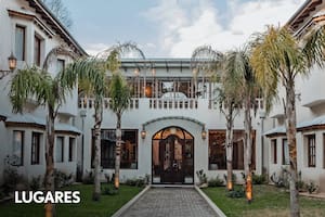 El casco de estilo francés fue convertido en un hotel boutique de 16 habitaciones