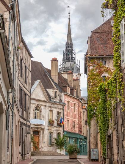 El casco histórico de Auxerre