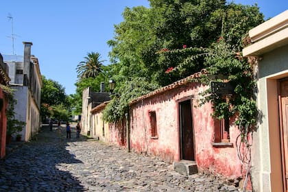 El casco histórico de Colonia, Uruguay