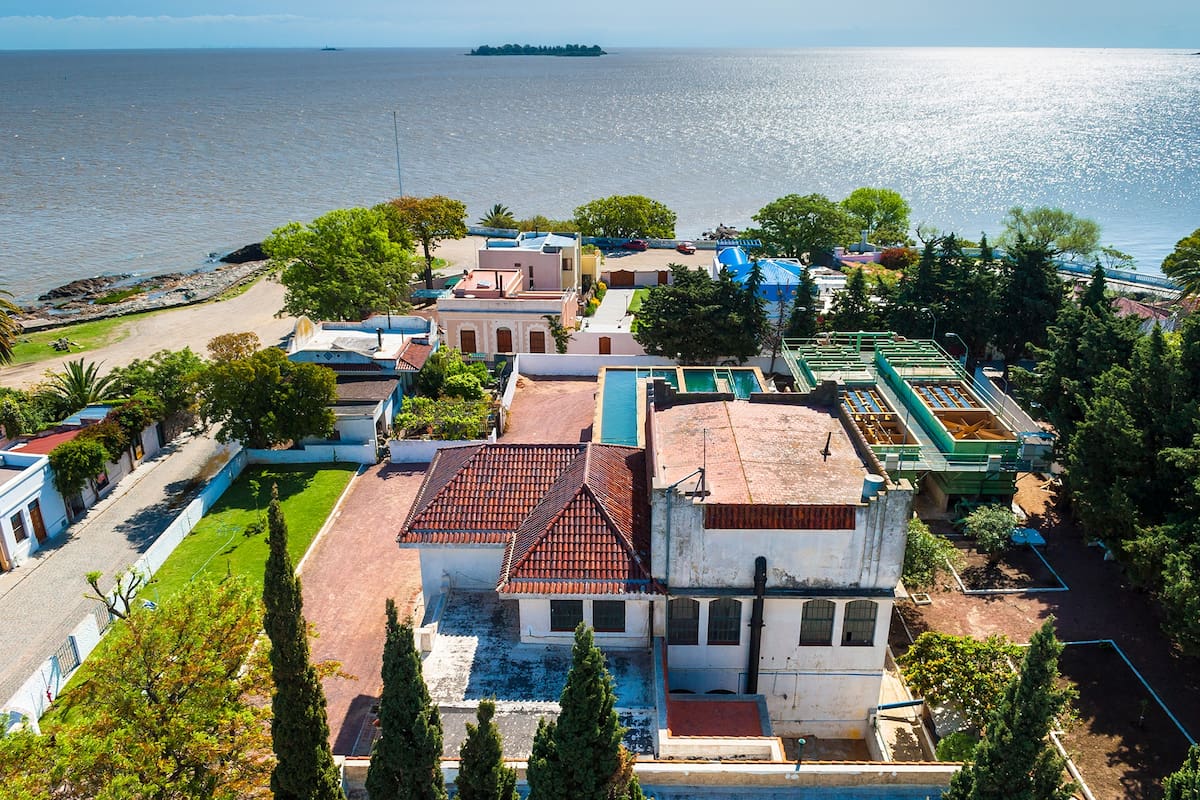 El casco histórico de Colonia, Uruguay