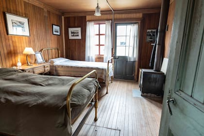 El casco tiene cuatro habitaciones.