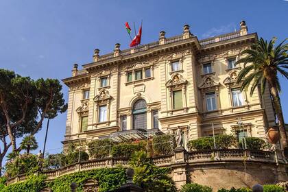 El Casino dell'Aurora es parte del Palacio Pallavicini-Rospigliosi, conocido en toda Europa por albergar el único mural conocido de Caravaggio