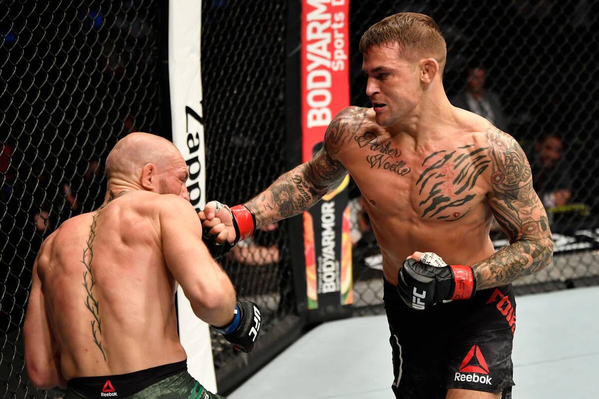 El castigo de Dustin Poirier sobre Conor McGregor: la pelea se terminó en el segundo round