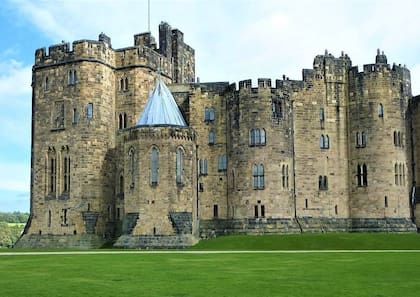 El castillo de Alnwyck es el lugar donde vive la duquesa de Northumberland