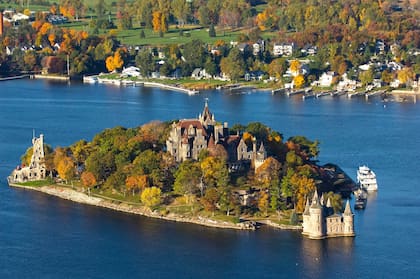 El castillo de Boldt fue creado por George Boldt para su mujer, pero nunca lo habitaron