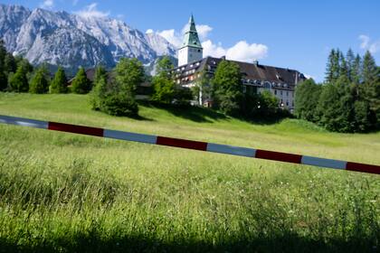 El Castillo de Elmau donde se realiza la cumbre del G7