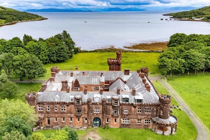 El castillo de Kinloch fue construido entre 1897 y 1900