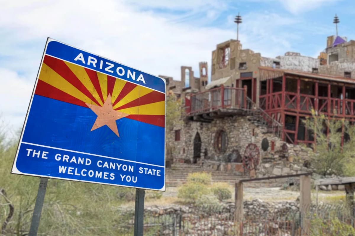 El Castillo Misterioso de Phoenix atraviesa su momento más crítico. Foto: Saving Places / Canva