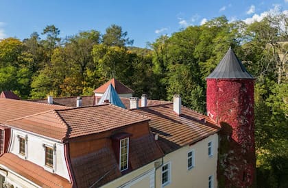 El castillo queda a una hora de la ciudad de Viena