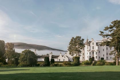 El castilo de Blair, uno de los más antiguos y lujosos de las tierras altas de Escocia