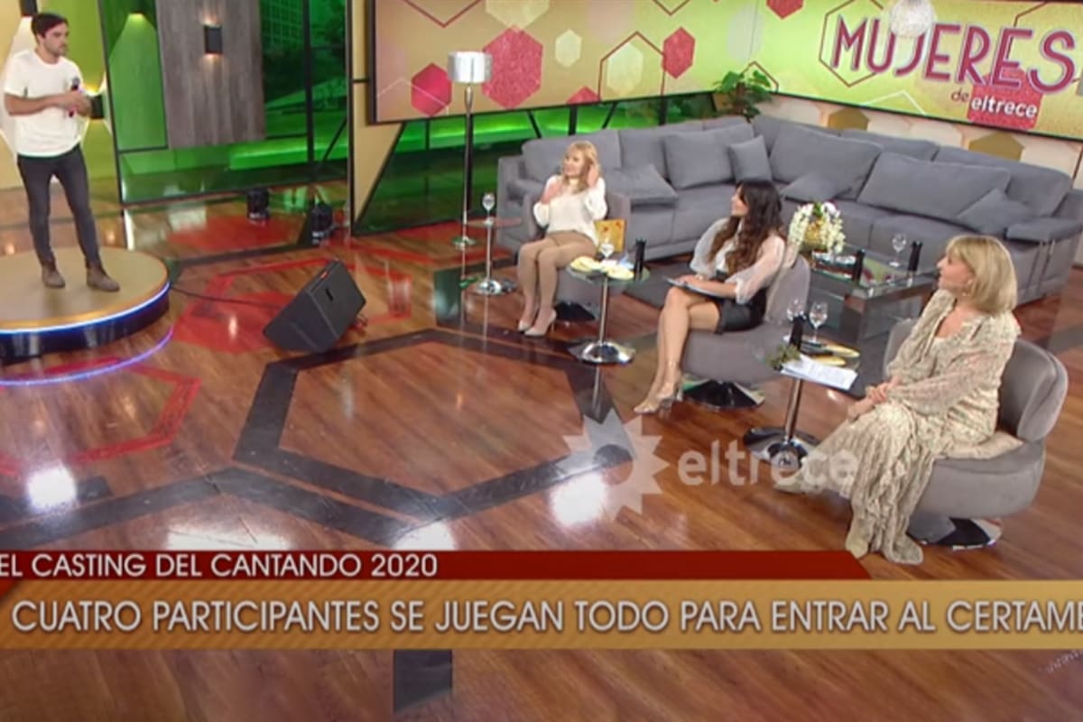EL casting de cantando en Mujeres en el Trece