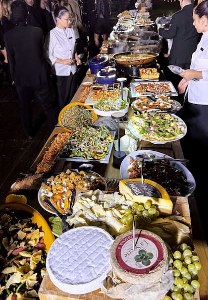El catering del cumpleaños de Juliana Awada