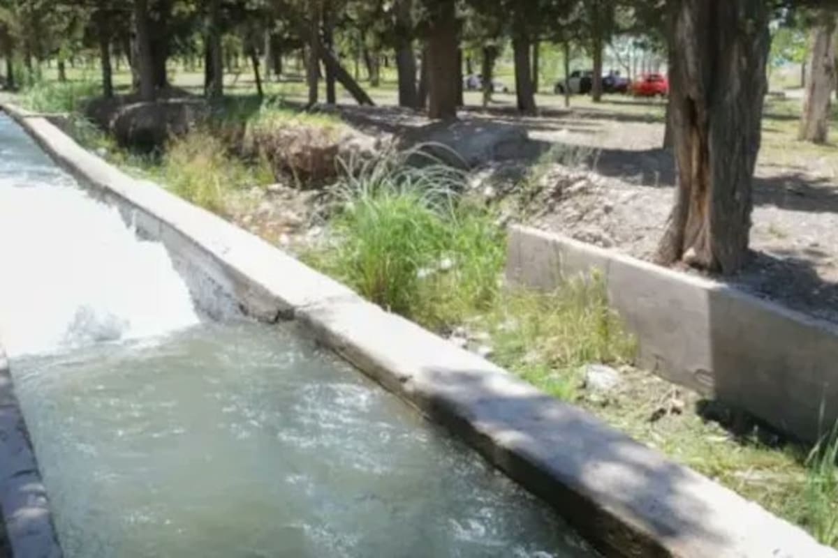 El cauce donde se ahogó la pareja