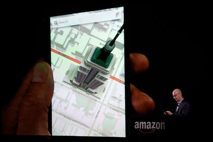 El efecto de perspectiva dinámica se aplica en los mapas (provistos por Nokia) y en otras aplicaciones