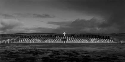 El Cementerio Argentino de Darwin, en las islas