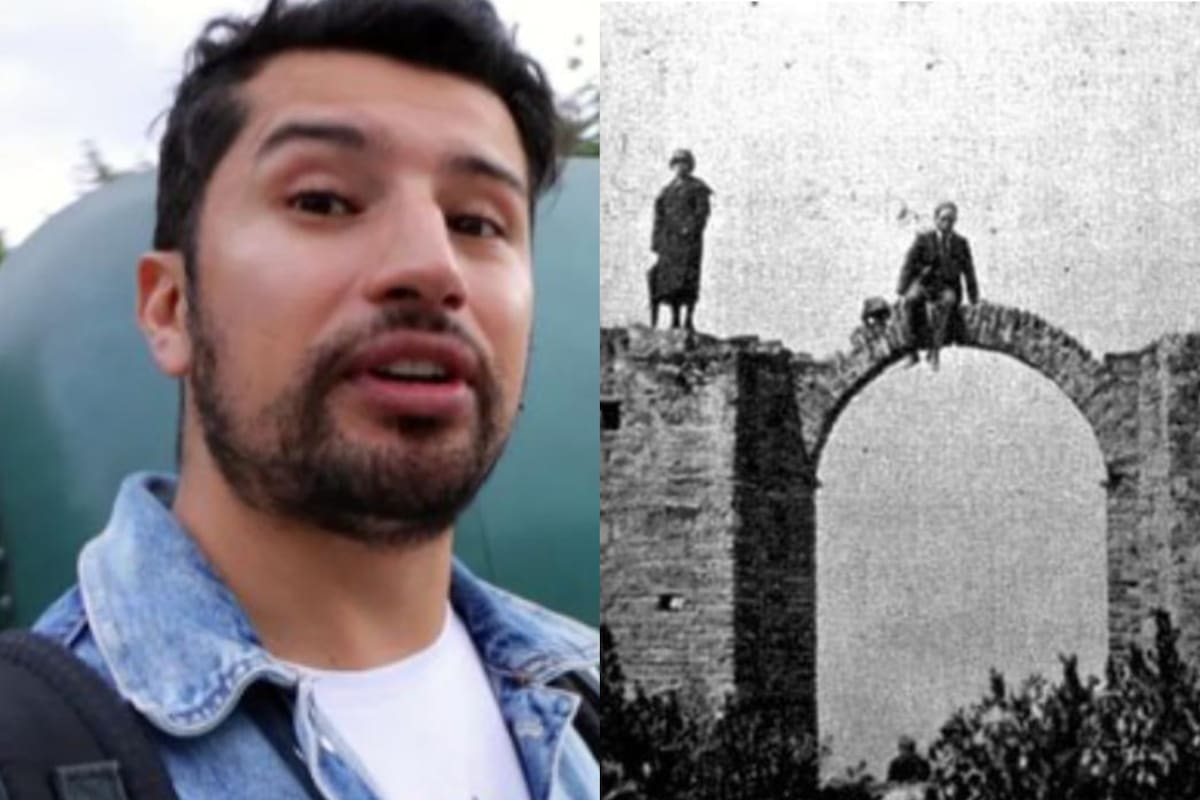 El cementerio de excomulgados (Foto: Captura Twitter/ Archivo Instagram Diego Andariego)