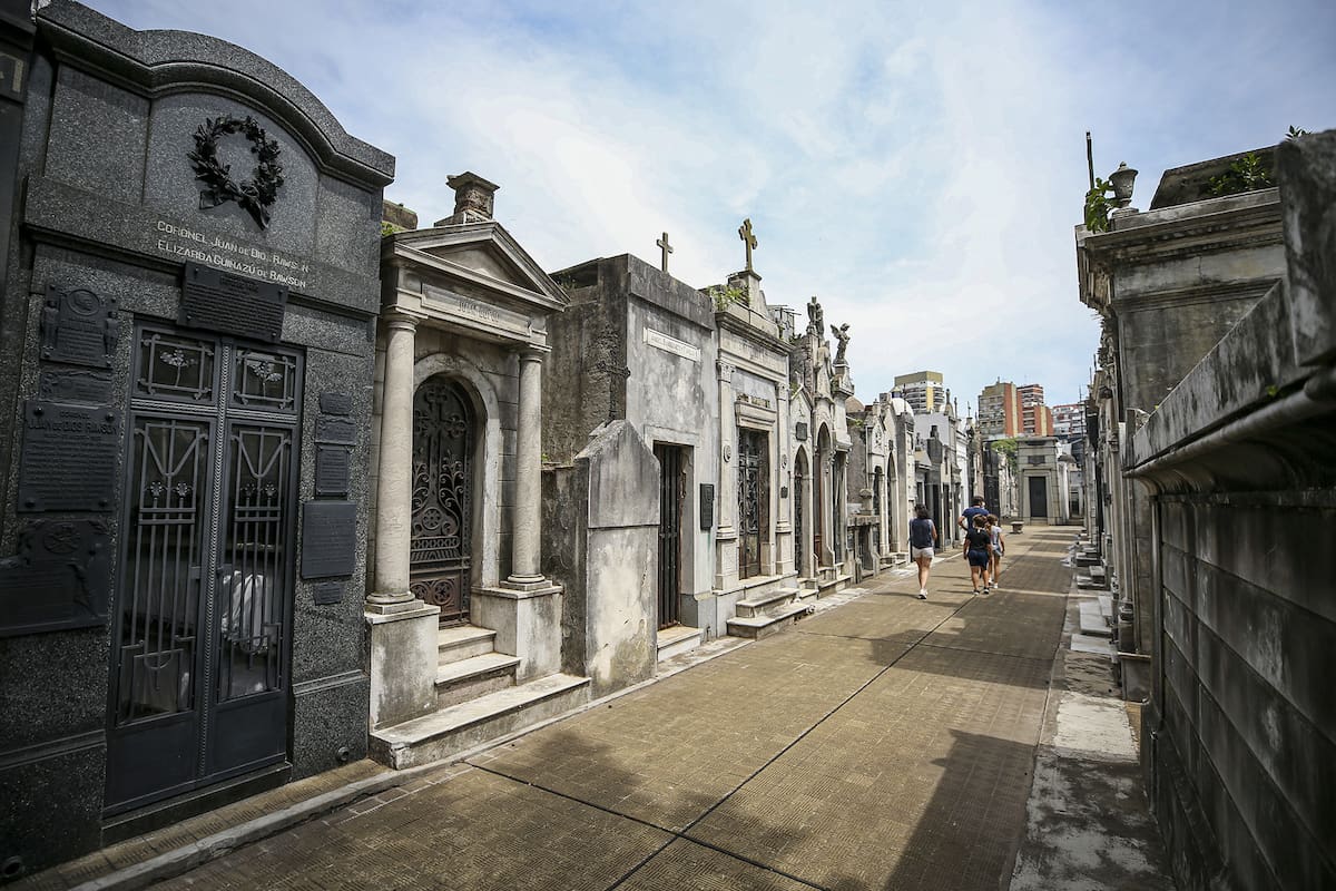 El Cementerio de la Recoleta fue elegido como el lugar más embrujado del mundo por un ranking internacional.