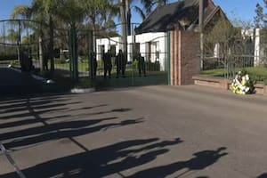 La despedida de Lionel Messi a su padre junto a su familia en una ceremonia privada en Rosario