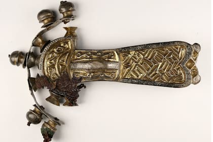 El cementerio fue fechado en el siglo V d.C., alrededor de la época del colapso de la parte occidental del Imperio Romano y el comienzo de la Edad Media