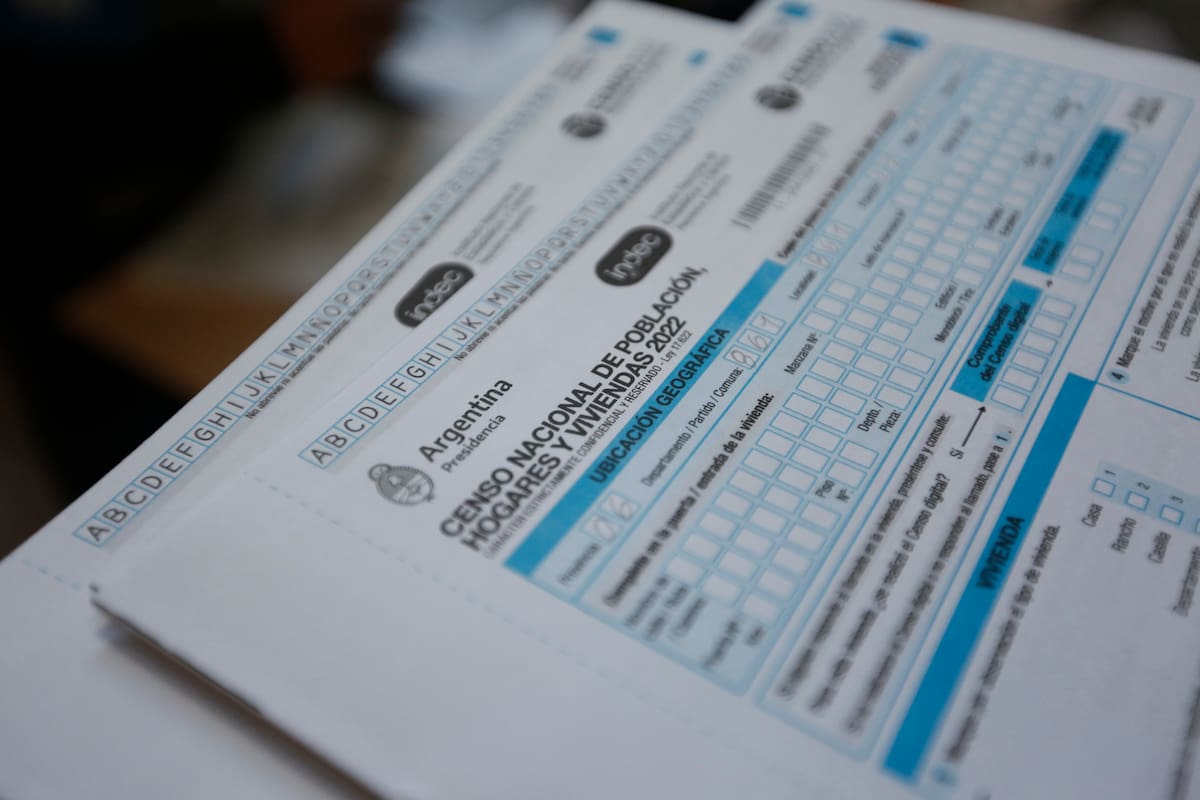 El censo nacional fue este miércoles