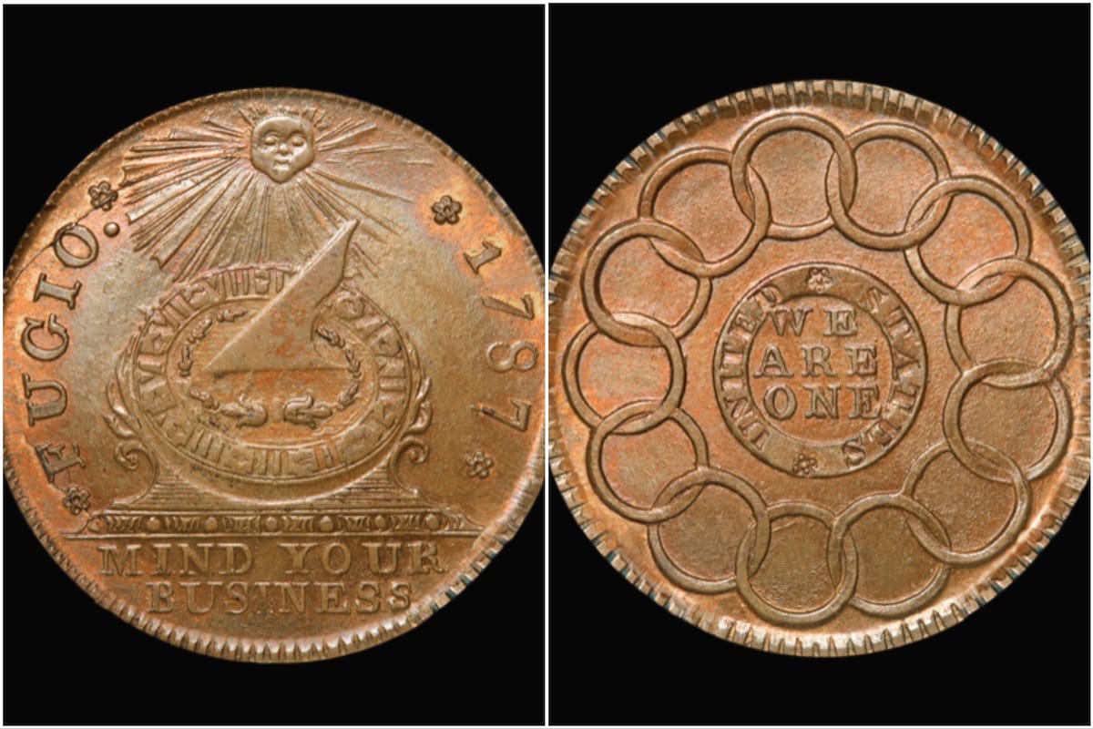 El centavo Fugio, también conocido como "centavo de Franklin”, puede superar los US$3000