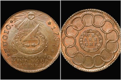 El centavo Fugio, también conocido como "centavo de Franklin”, puede superar los US$3000