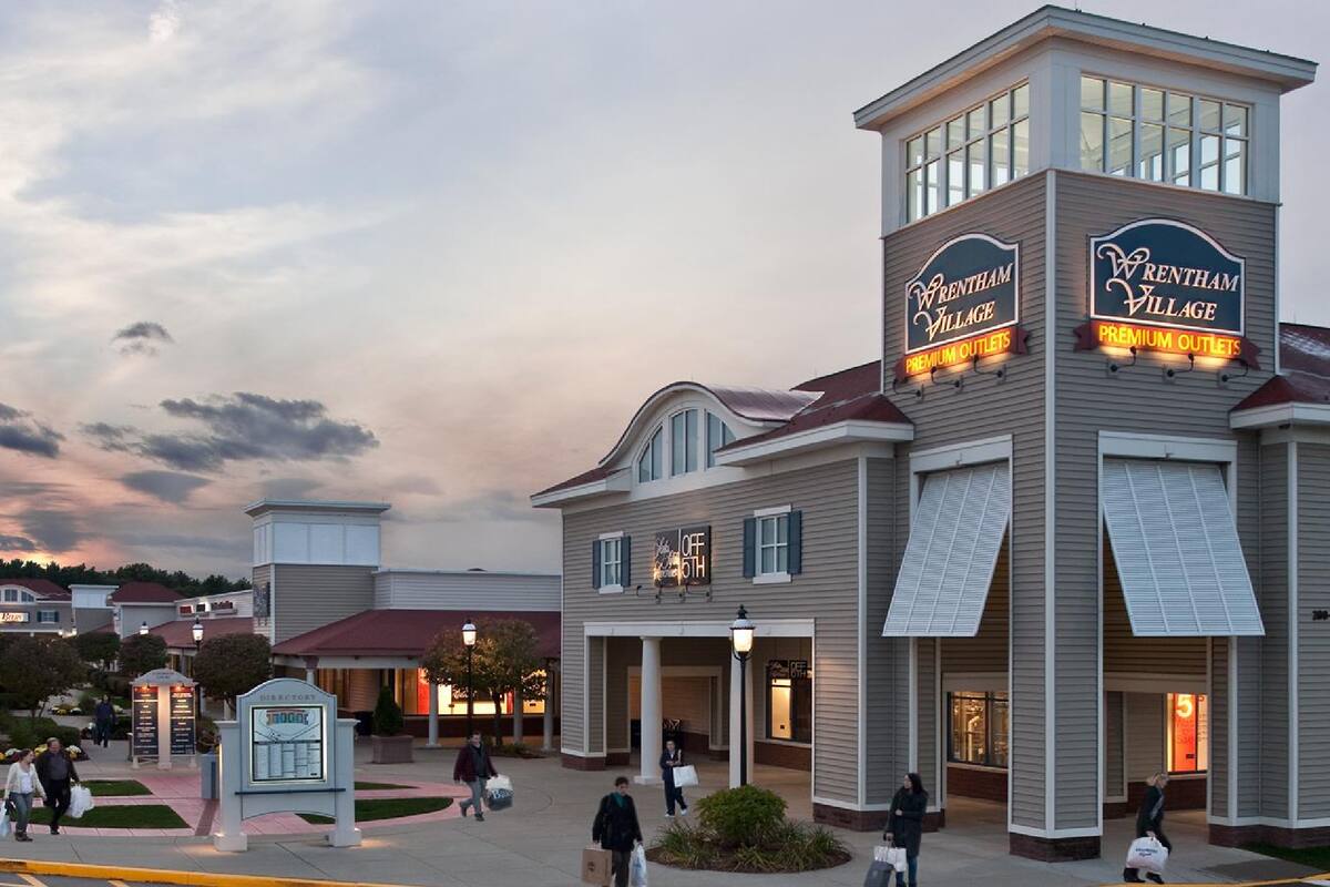 El centro comercial Wrentham Village Premium Outlets, en Massachusetts, fue elegido como el outlet número uno en Estados Unidos, según un ranking