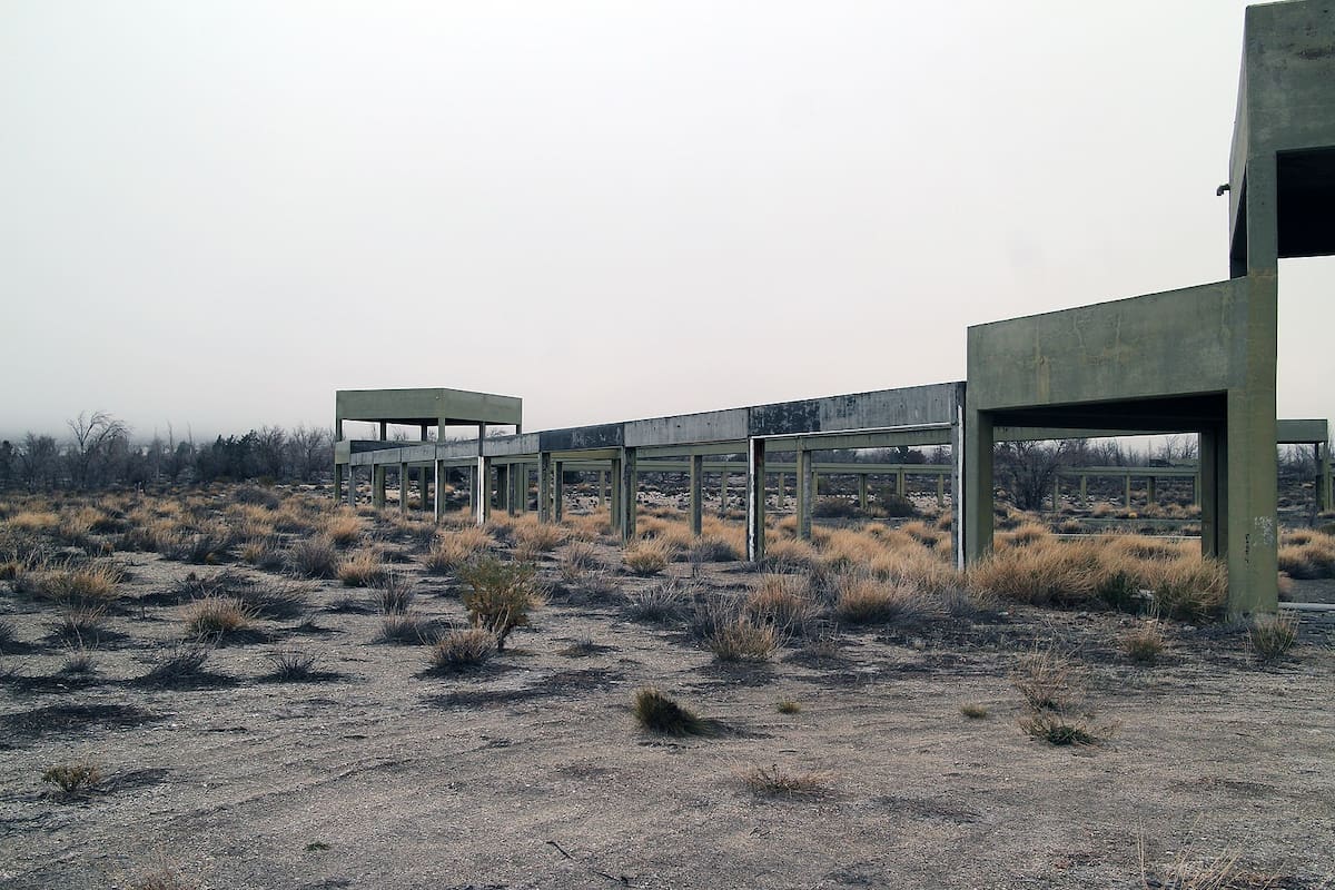 El centro comunitario y corazón de la vida social de la Villa: única estructura actualmente en pie.