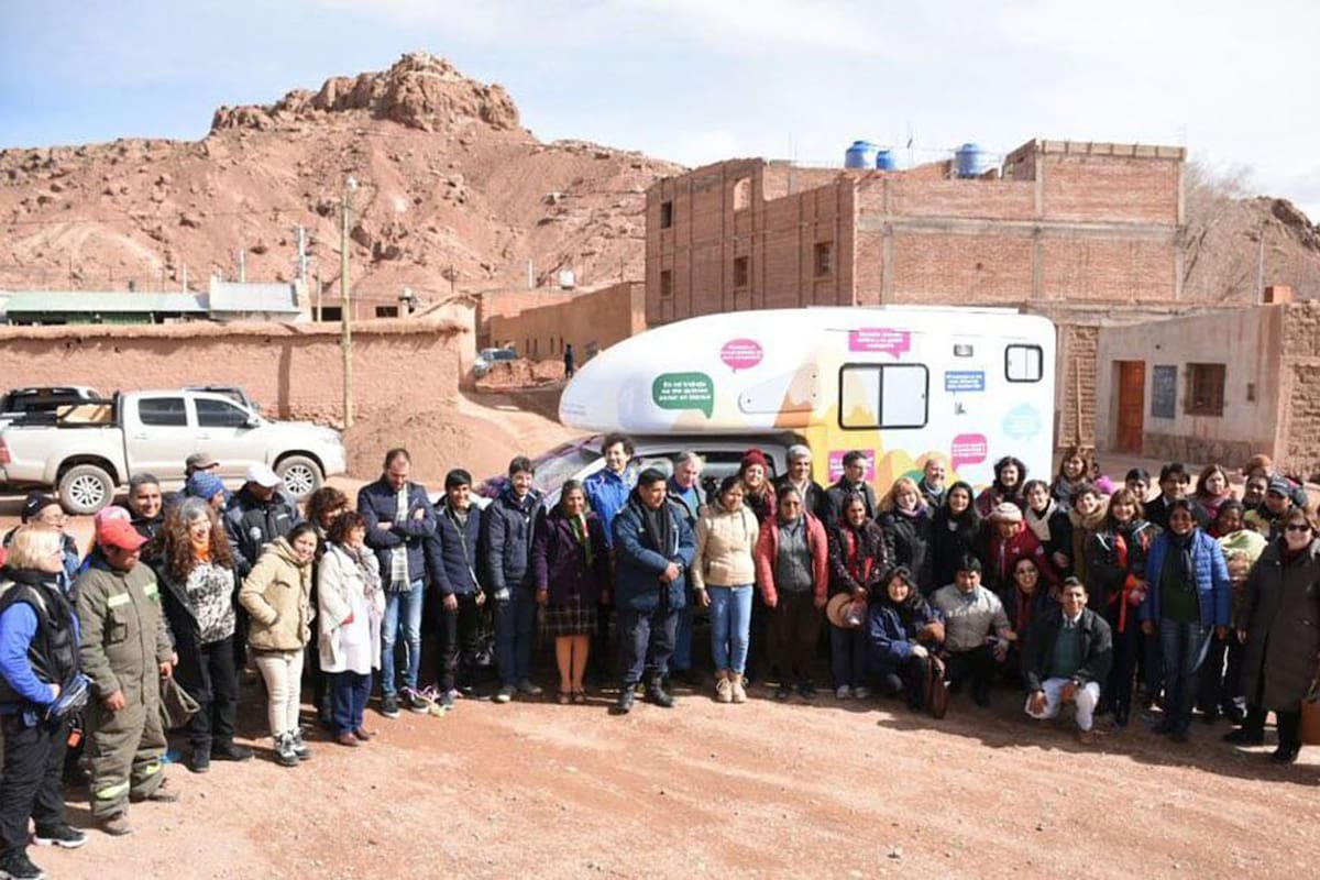 El Centro de Acceso a la Justicia (CAJ) de Susques, Jujuy, atiende a 3800 metros de altura