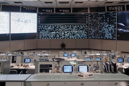 El centro de control de la misión Apolo: la NASA renovó el espacio desde donde el 20 de julio de 1969 se siguió la hazaña