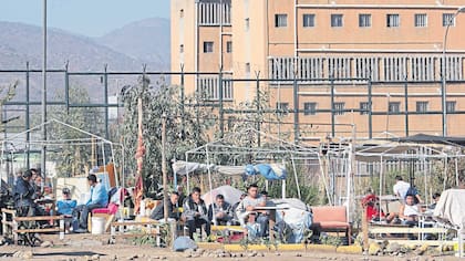 El Centro de Cumplimiento Penitenciario Colina I, en la Región Metropolitana de Santiago de Chile, durante una actividad de los reclusos